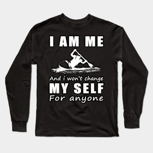 Paddle Proud - Kayaking with Unapologetic Style! Long Sleeve T-Shirt